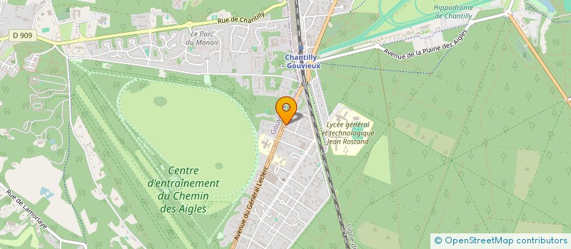 localisation de l'entreprise GENERATION COUVERTURE SOLAIRE  CHANTILLY