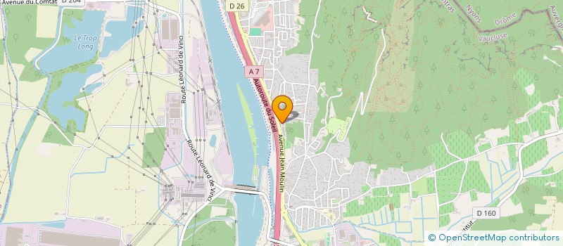 localisation de l'entreprise GENERATION D'IDEES TECHNOLOGIQUES  BOLLENE