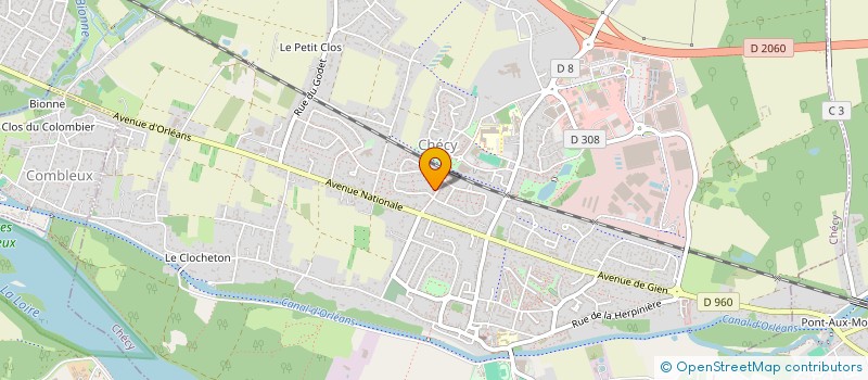localisation de l'entreprise GENERATION DECOUVERTE  CHECY
