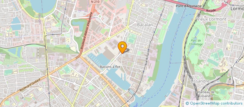 localisation de l'entreprise GENERATION DEFI  BORDEAUX