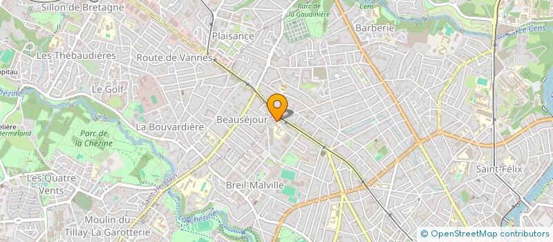 localisation de l'entreprise GENERATION DYNAMIQUE SOLIDAIRE à NANTES