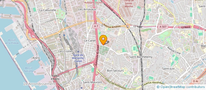 localisation de l'entreprise GENERATION E-COMMERCE à MARSEILLE