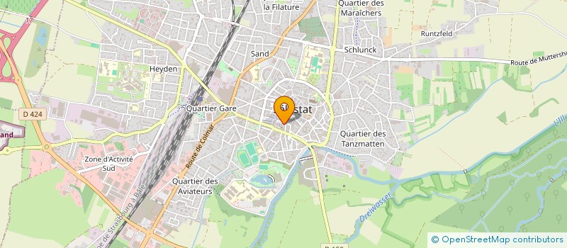 localisation de l'entreprise GENERATION ECONOMIK à SELESTAT