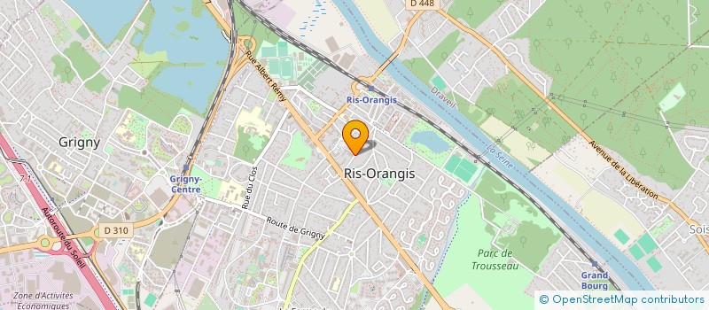 localisation de l'entreprise GENERATION FEMMES RISSOISES à RIS-ORANGIS