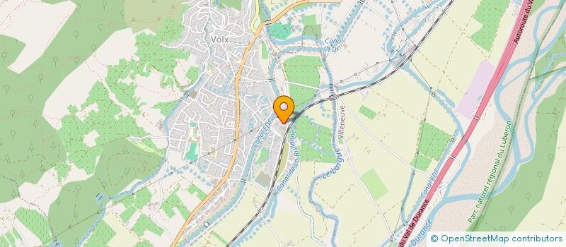 localisation de l'entreprise GENERATION FESTIVE LA CAPELLANE  VOLX