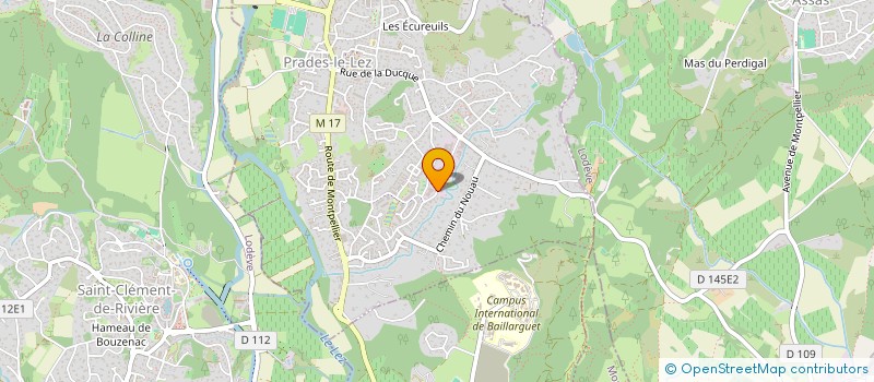 localisation de l'entreprise GENERATION FORET à PRADES-LE-LEZ