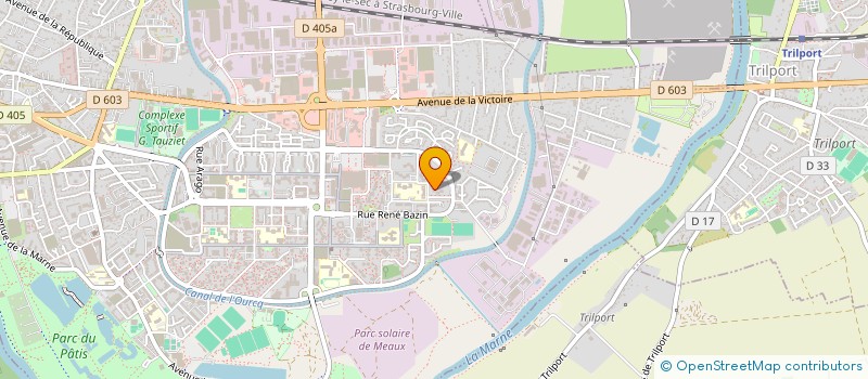 localisation de l'entreprise GENERATION FRANCE DEMENAGEMENT à MEAUX