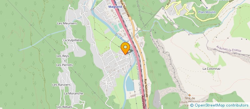 localisation de l'entreprise GENERATION GEEK  MAGLAND