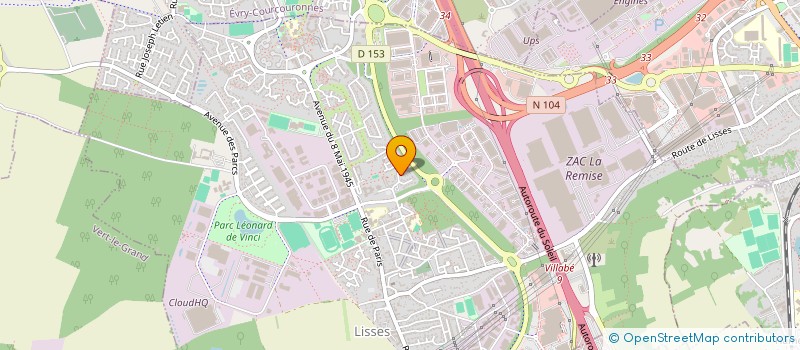 localisation de l'entreprise GENERATION HYPERTENSION ARTERIELLE PULMONAIRE (GENERATION HTAP)  LISSES