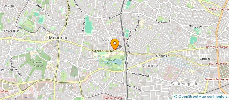 localisation de l'entreprise GENERATION INCLUSIONS  MERIGNAC