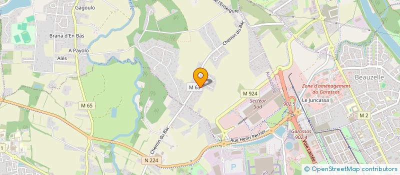 localisation de l'entreprise GENERATION K  MONTAIGUT-SUR-SAVE