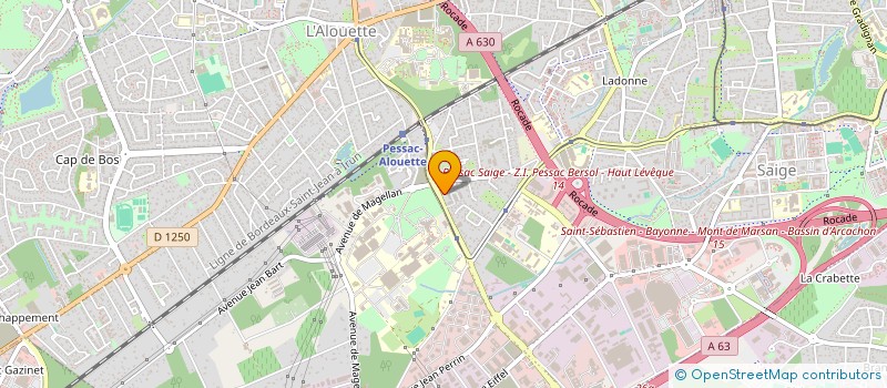 localisation de l'entreprise GENERATION LOCATION à PESSAC