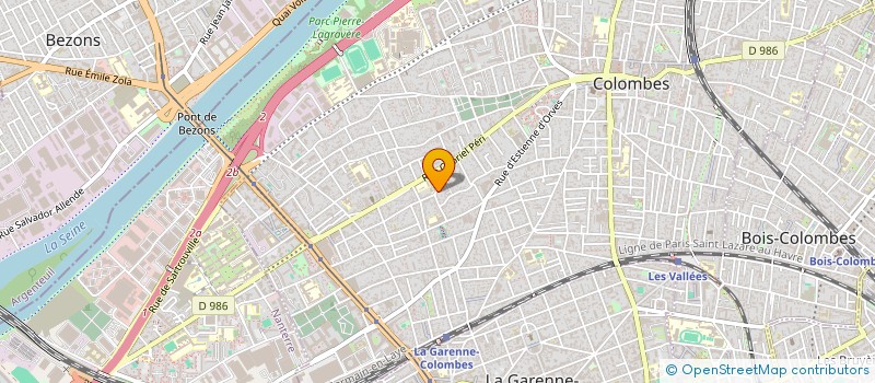 localisation de l'entreprise GENERATION LOFT à COLOMBES