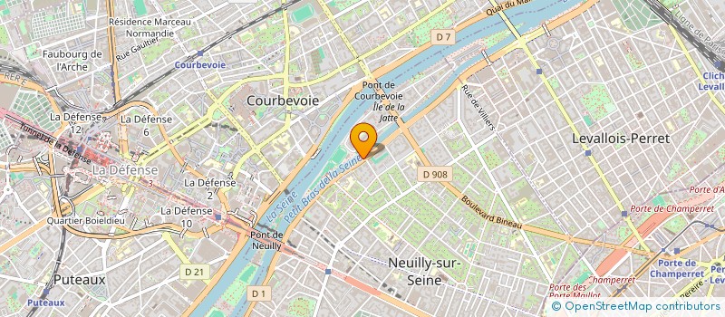 localisation de l'entreprise GENERATION MAASTRICHT à NEUILLY-SUR-SEINE