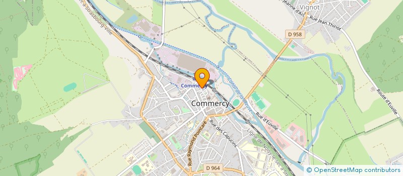 localisation de l'entreprise GENERATION MEUSE  COMMERCY