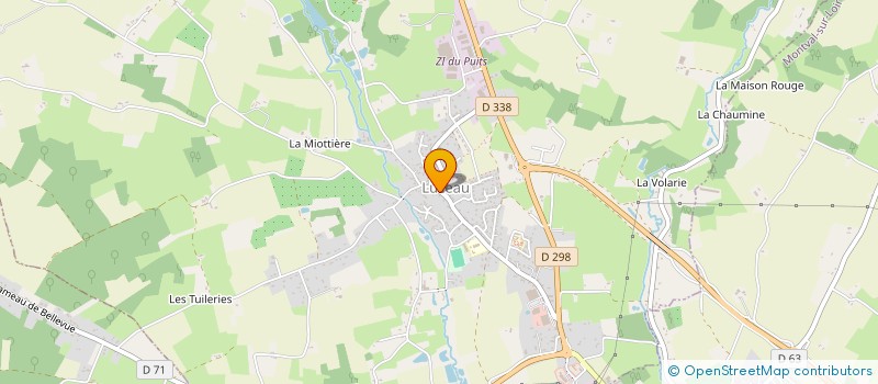 localisation de l'entreprise GENERATION MOUVEMENT - CLUB DE LAVERNAT à LAVERNAT