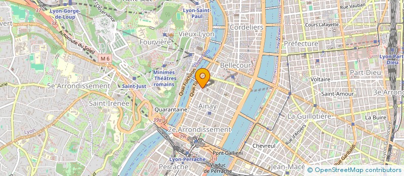 localisation de l'entreprise GENERATION MOUVEMENT-FEDERATION DU RHONE à LYON