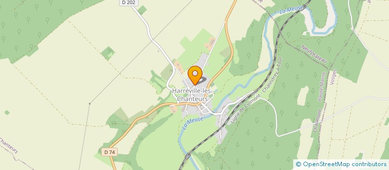 localisation de l'entreprise GENERATION MOUVEMENT - SECTEUR EST DE LA HAUTE MARNE à HARREVILLE-LES-CHANTEURS