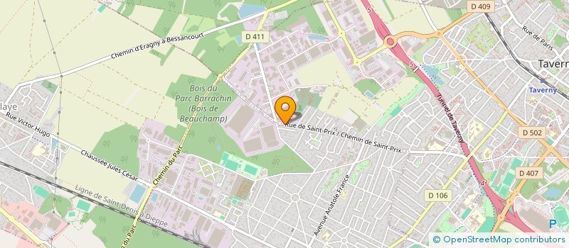 localisation de l'entreprise GENERATION MTECHNIK  CREIL