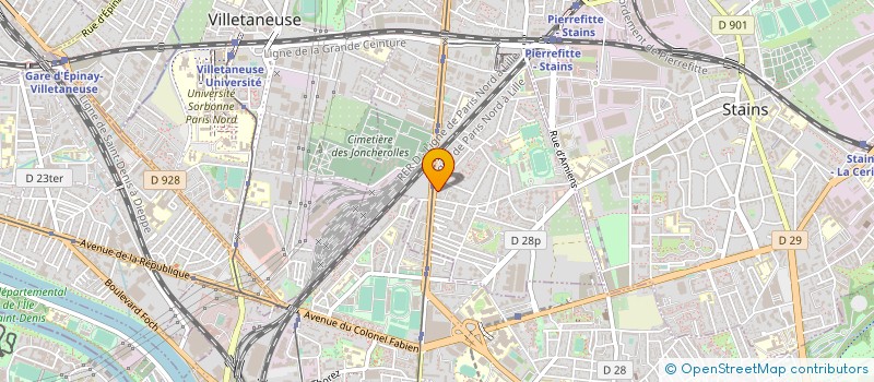 localisation de l'entreprise GENERATION MULTIMEDIA à PIERREFITTE-SUR-SEINE
