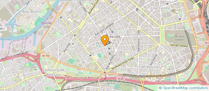 localisation de l'entreprise GENERATION MUSIC à LILLE