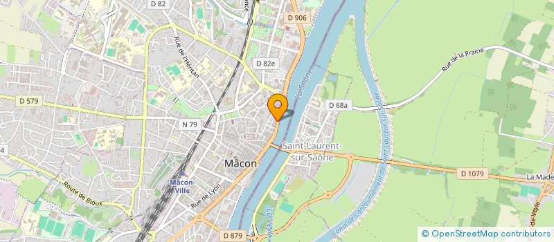 localisation de l'entreprise GENERATION MUSIQUE à MACON