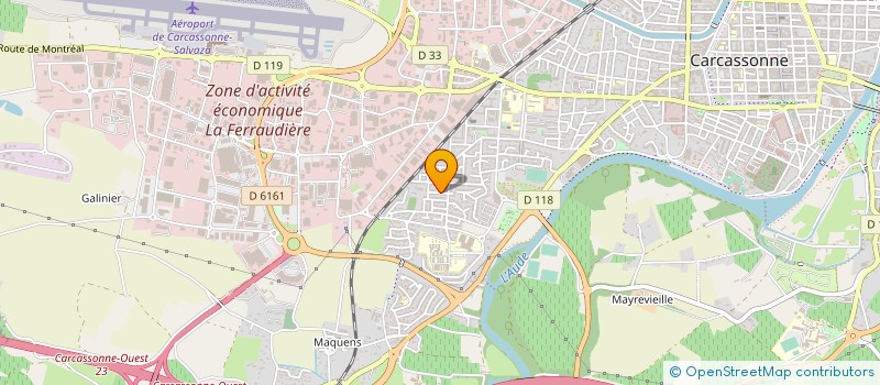 localisation de l'entreprise GENERATION NEW JAZZ  CARCASSONNE