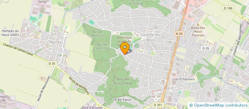 localisation de l'entreprise GENERATION NEXUS  MONTLHERY