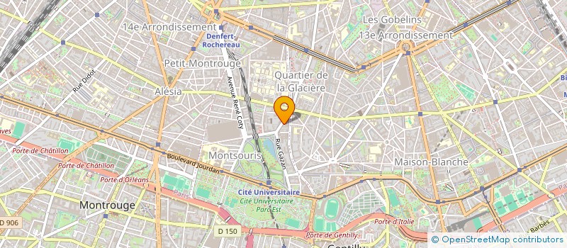 localisation de l'entreprise GENERATION NOUVELLE PEINTURE BATIMENT  PARIS