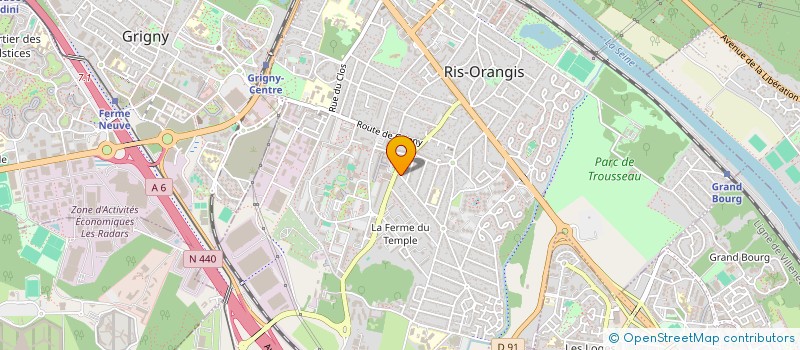localisation de l'entreprise GENERATION PARQUET à RIS-ORANGIS