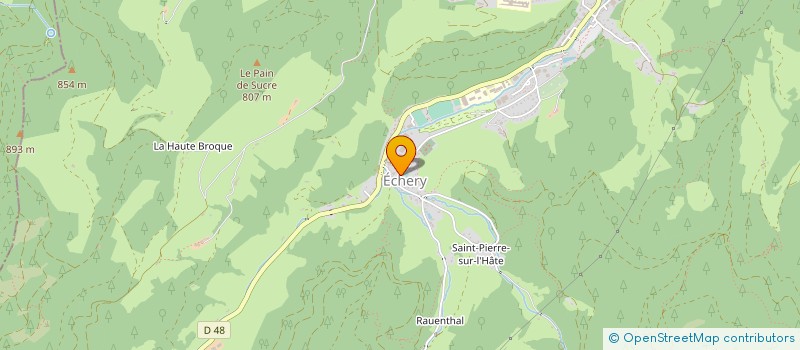 localisation de l'entreprise GENERATION PLUS à SAINTE-MARIE-AUX-MINES