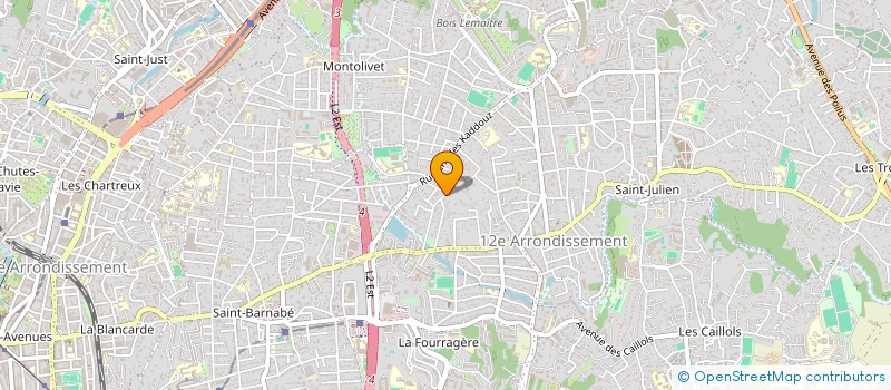 localisation de l'entreprise GENERATION ROCK  MARSEILLE