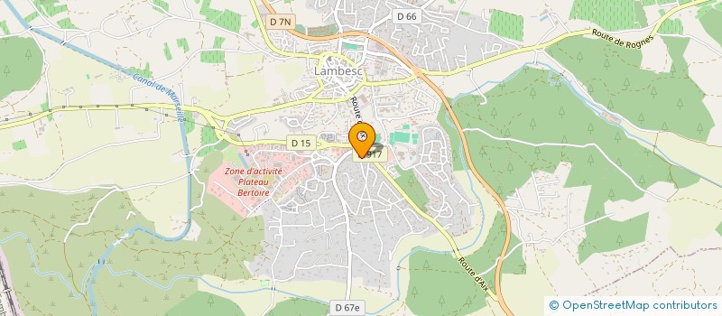 localisation de l'entreprise GENERATION SOLAIRE à LAMBESC