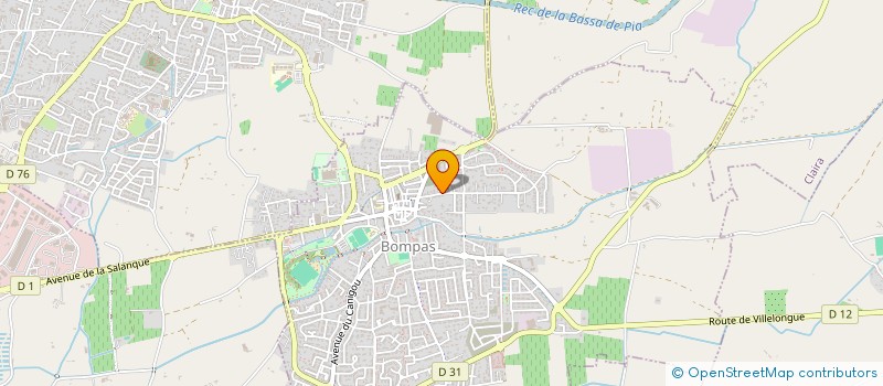 localisation de l'entreprise GENERATION SPORT 66  BOMPAS