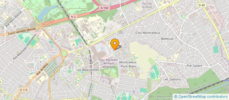 localisation de l'entreprise GENERATION SPORT à SEVRAN