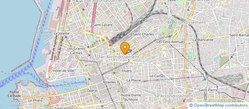 localisation de l'entreprise GENERATION SPORTS à MARSEILLE