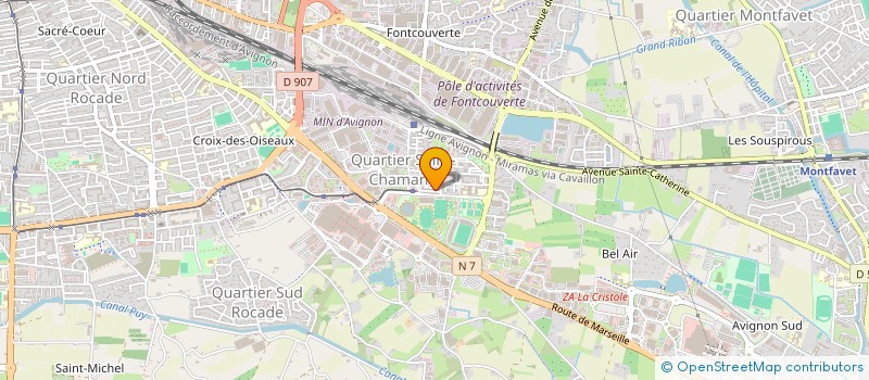 localisation de l'entreprise GENERATION SPORTS  AVIGNON