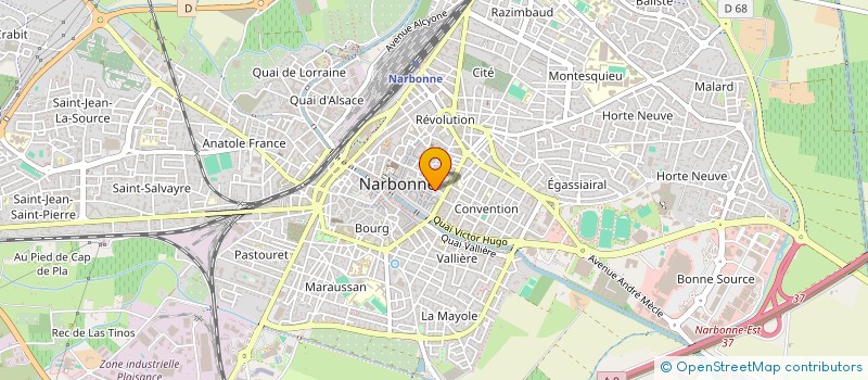 localisation de l'entreprise GENERATION TERRES AUDOISES  NARBONNE