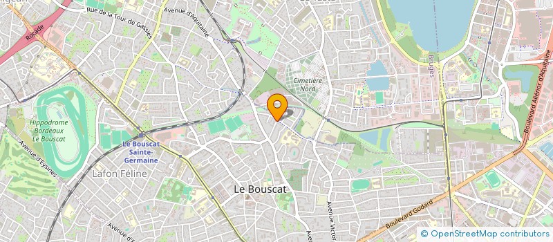 localisation de l'entreprise GENERATION TREX à LE BOUSCAT