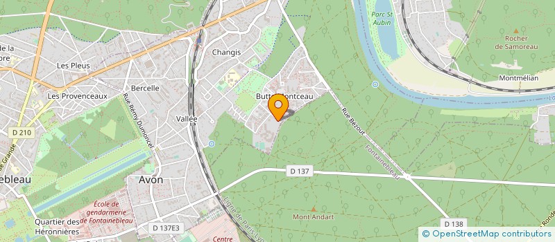 localisation de l'entreprise GENERATION VACANCES  AVON