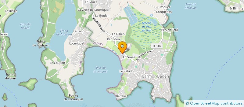 localisation de l'entreprise GENERATION WHY  LORIENT