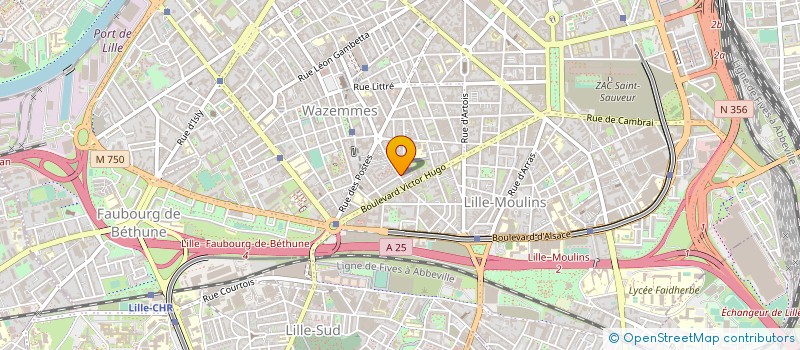 localisation de l'entreprise GENERATIONS ET CULTURE VIEILLIR AUTREMENT à LILLE