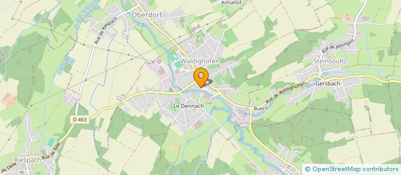 localisation de l'entreprise GENERATIONS FH  WALDIGHOFEN