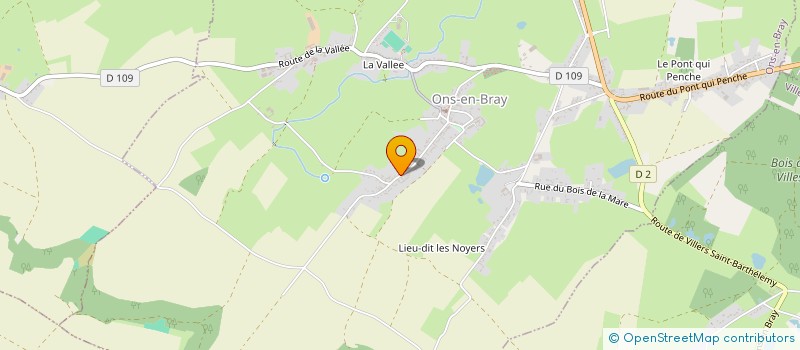 localisation de l'entreprise GENERATIONS FUTURES  ONS-EN-BRAY