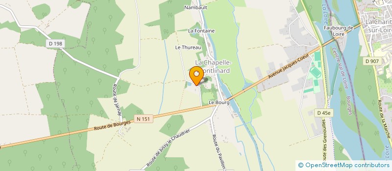 localisation de l'entreprise GENERATIONS MOUVEMENT - CLUB DE PRECY  PRECY