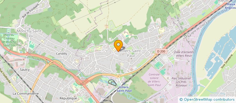 localisation de l'entreprise GENERATIONS PART'AGE  VILLERS-SAINT-PAUL