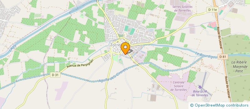 localisation de l'entreprise GENERATIONS SERVICES 66 à TORREILLES