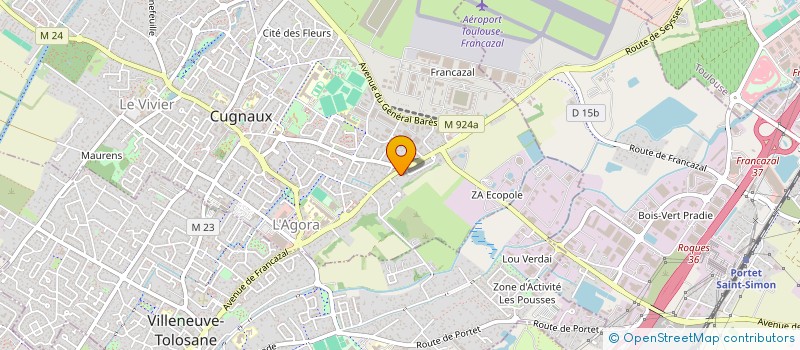 localisation de l'entreprise GENERATIONS TRANSALL à TOULOUSE
