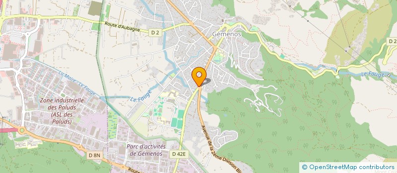 localisation de l'entreprise GENERATIONSPORTS  GEMENOS