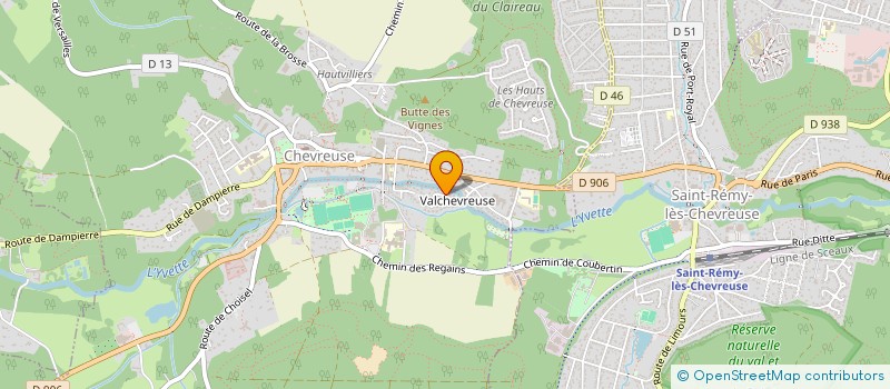 localisation de l'entreprise GENERATIVE CULTURE  CHEVREUSE